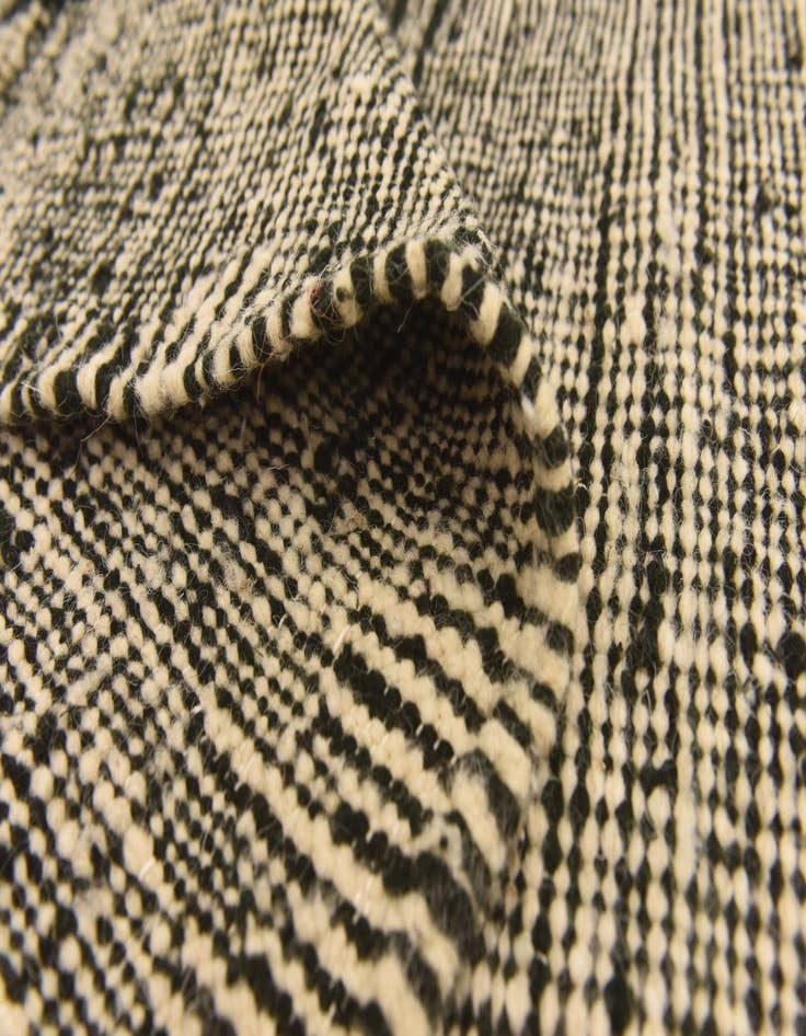 Detail image of  6' 6 x 10' 4  Hand Knotted Moroccan Wool Rug