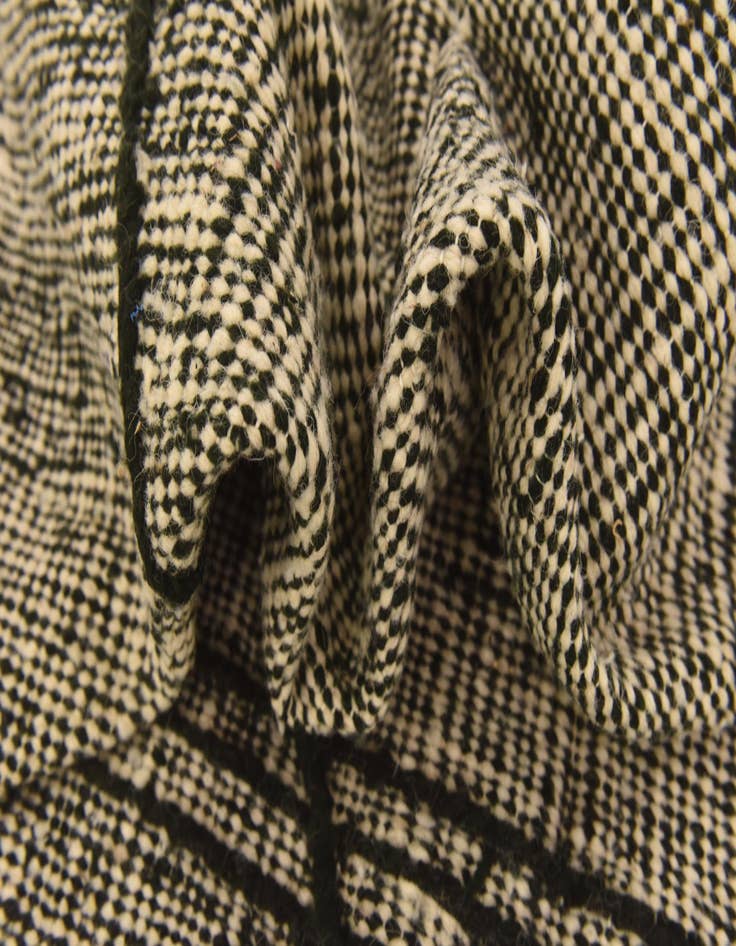 Detail image of  6' 6 x 10' 4  Hand Knotted Moroccan Wool Rug