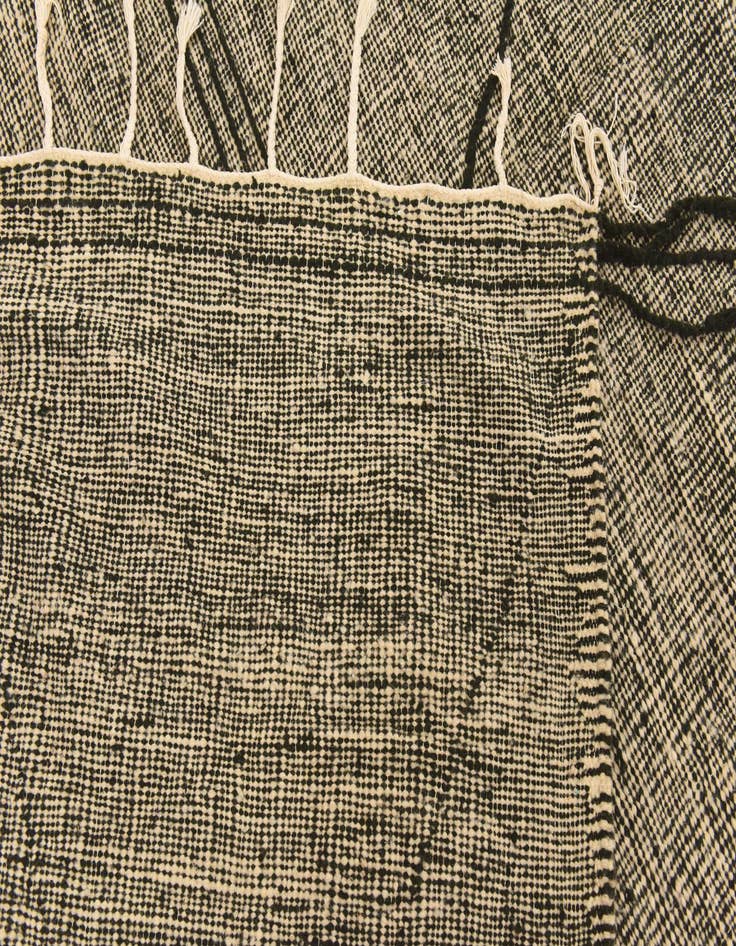 Detail image of  6' 6 x 10' 4  Hand Knotted Moroccan Wool Rug