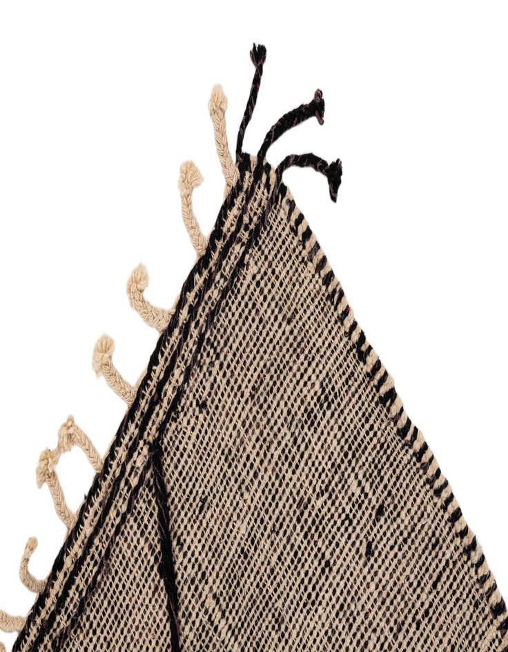 Detail image of  10' 4 x 12' 11  Hand Knotted Moroccan Wool Rug