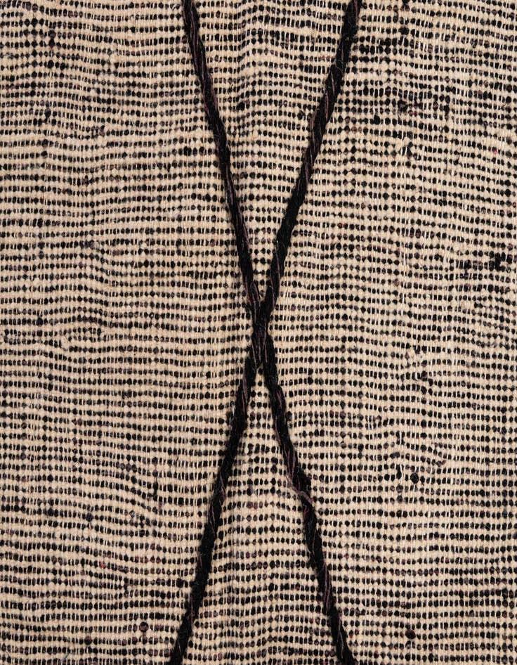 Detail image of  10' 4 x 12' 11  Hand Knotted Moroccan Wool Rug