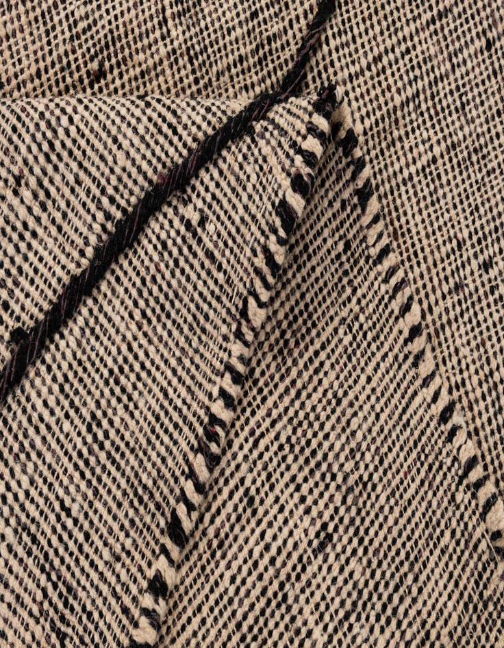 Detail image of  10' 4 x 12' 11  Hand Knotted Moroccan Wool Rug