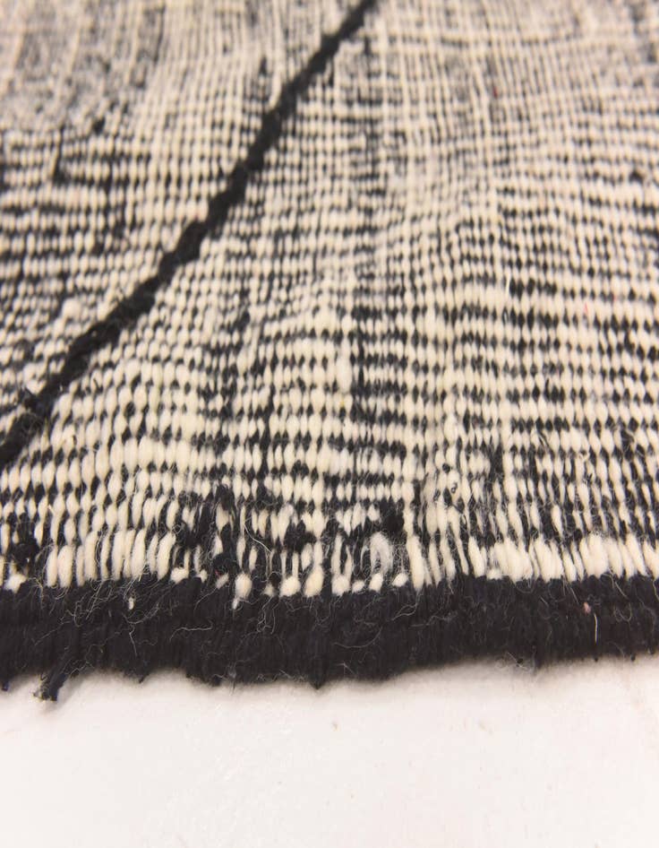 Detail image of  6' x 10'  Hand Knotted Moroccan Wool Rug