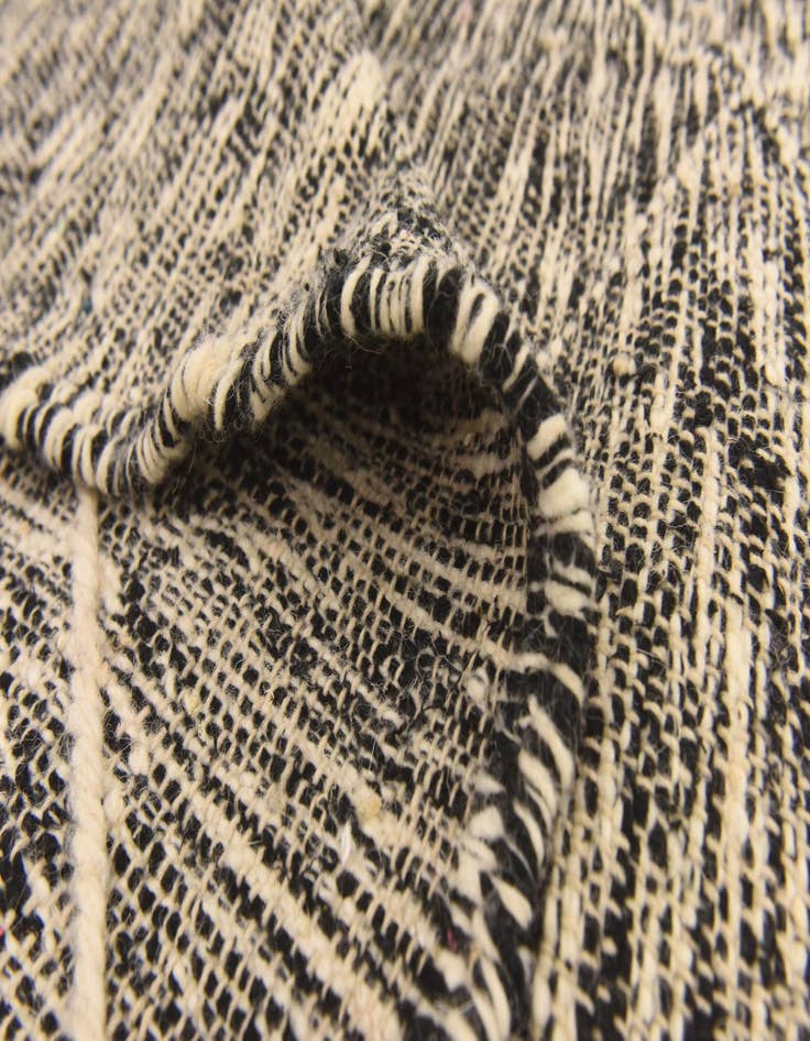 Detail image of  6' 8 x 9' 5  Hand Knotted Moroccan Wool Rug