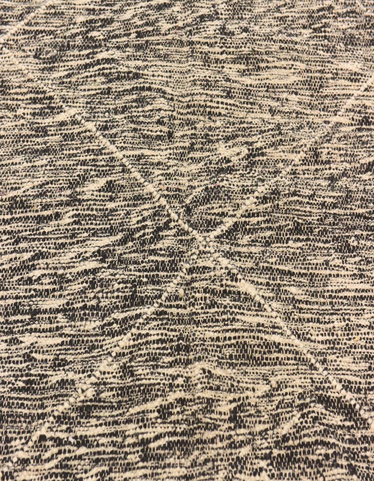 Detail image of  6' 8 x 9' 5  Hand Knotted Moroccan Wool Rug