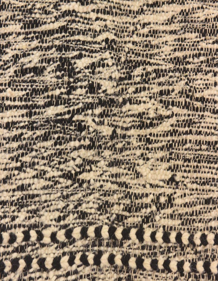 Detail image of  6' 8 x 9' 5  Hand Knotted Moroccan Wool Rug