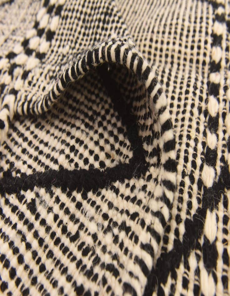 Detail image of  6' 3 x 9' 7  Hand Knotted Moroccan Wool Rug