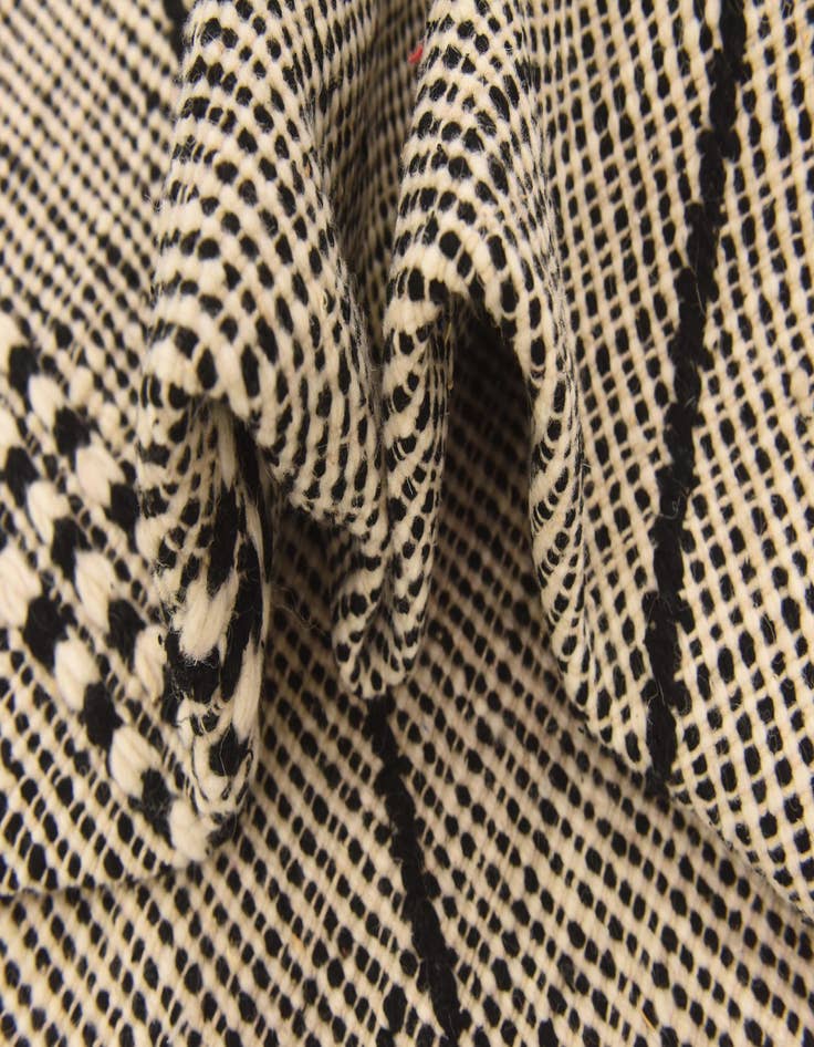 Detail image of  6' 3 x 9' 7  Hand Knotted Moroccan Wool Rug