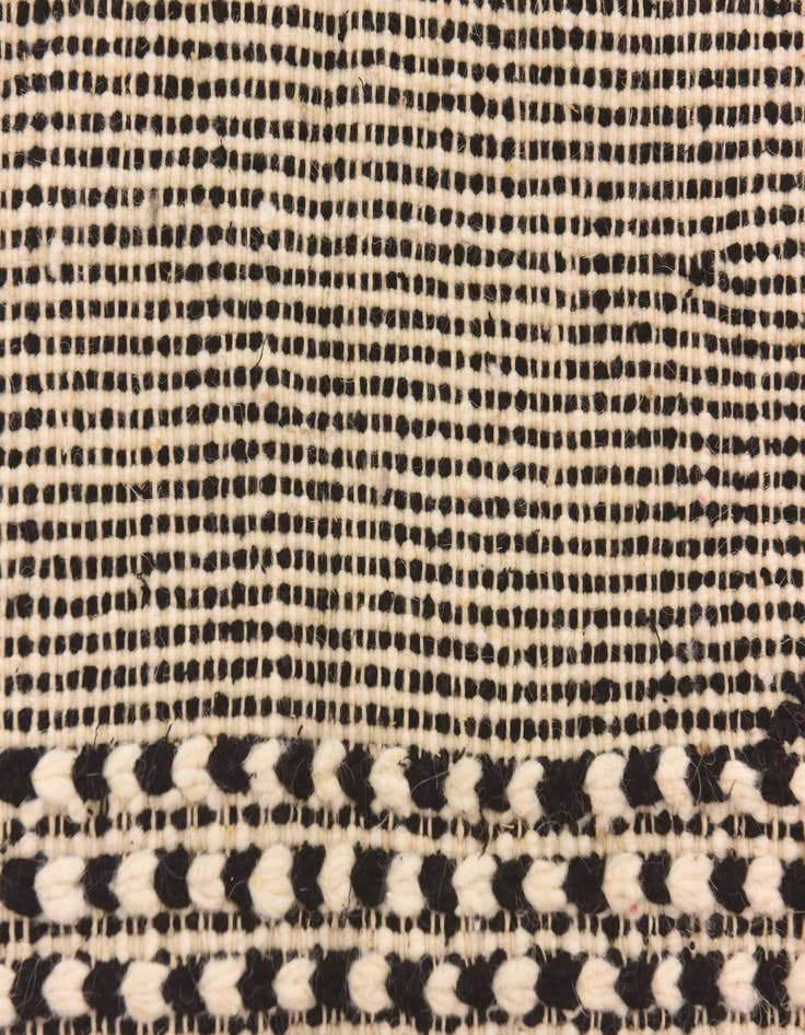 Detail image of  6' 3 x 9' 7  Hand Knotted Moroccan Wool Rug