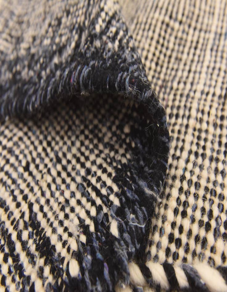 Detail image of  6' 7 x 10' 2  Hand Knotted Moroccan Wool Rug