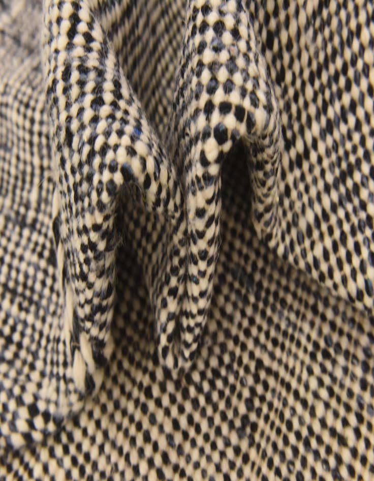 Detail image of  6' 7 x 10' 2  Hand Knotted Moroccan Wool Rug