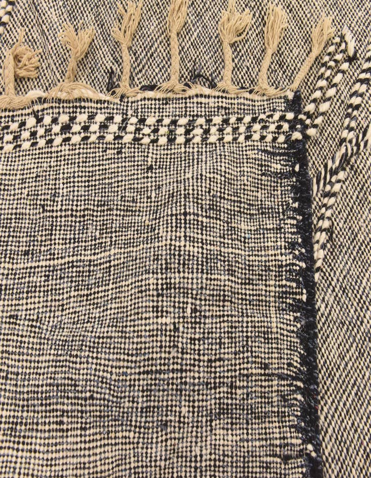 Detail image of  6' 7 x 10' 2  Hand Knotted Moroccan Wool Rug