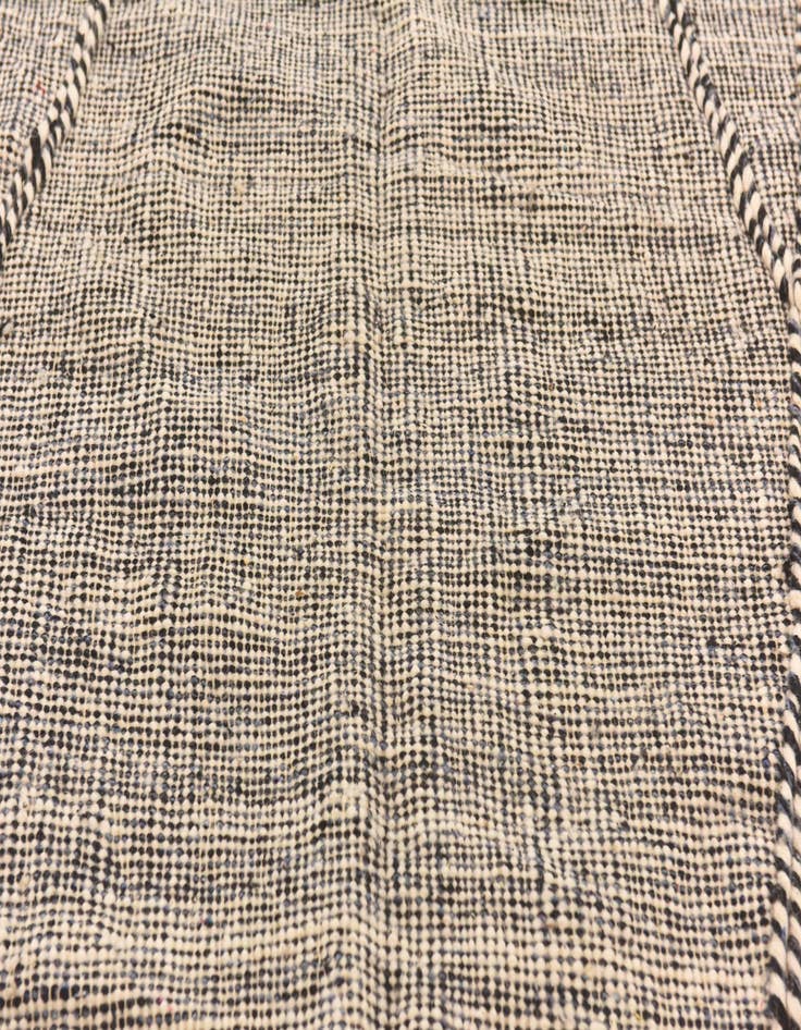 Detail image of  6' 7 x 10' 2  Hand Knotted Moroccan Wool Rug