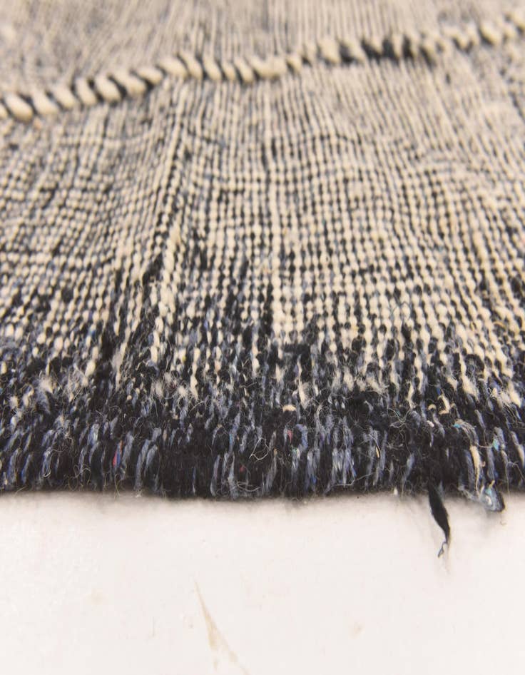 Detail image of  6' 7 x 10' 2  Hand Knotted Moroccan Wool Rug