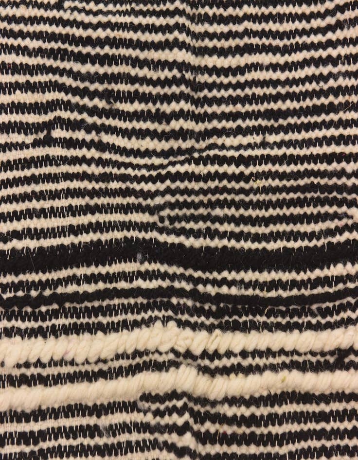 Detail image of  6' 5 x 8' 8  Hand Knotted Moroccan Wool Rug