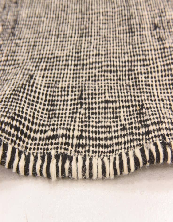 Detail image of  6' 4 x 10' 4  Hand Knotted Moroccan Wool Rug