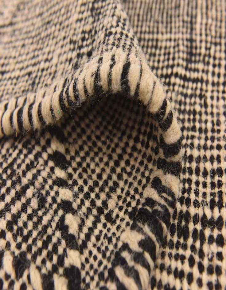 Detail image of  6' 5 x 11' 2  Hand Knotted Moroccan Wool Rug