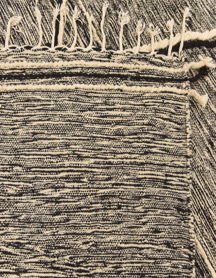 Detail image of  6' 9 x 9' 10  Hand Knotted Moroccan Wool Rug