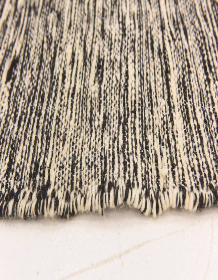 Detail image of  6' 9 x 9' 10  Hand Knotted Moroccan Wool Rug