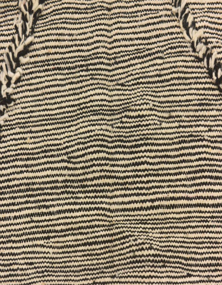 Detail image of  6' 6 x 11' 5  Hand Knotted Moroccan Wool Rug