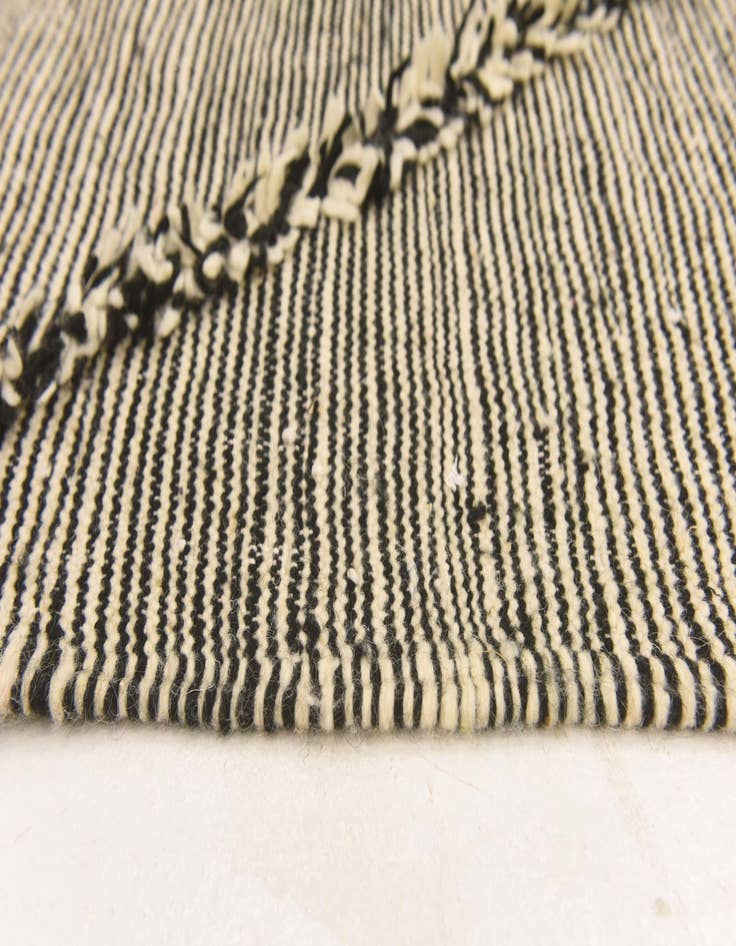 Detail image of  6' 6 x 11' 5  Hand Knotted Moroccan Wool Rug