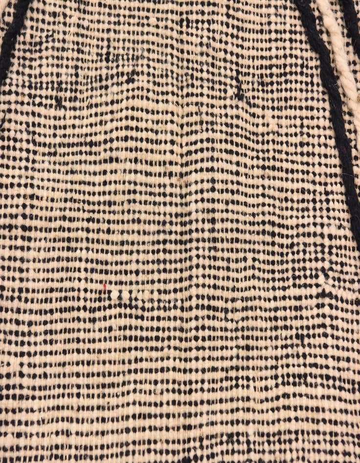 Detail image of  6' 2 x 9' 6  Hand Knotted Moroccan Wool Rug