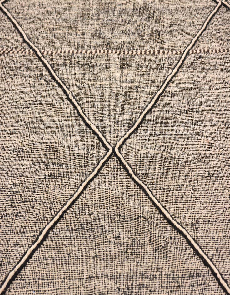 Detail image of 9' 5 x 13' 7 Hand Knotted Moroccan Wool Rug
