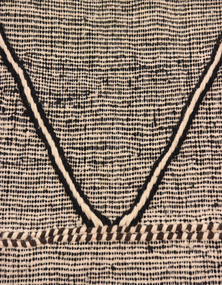 Detail image of 9' 5 x 13' 7 Hand Knotted Moroccan Wool Rug