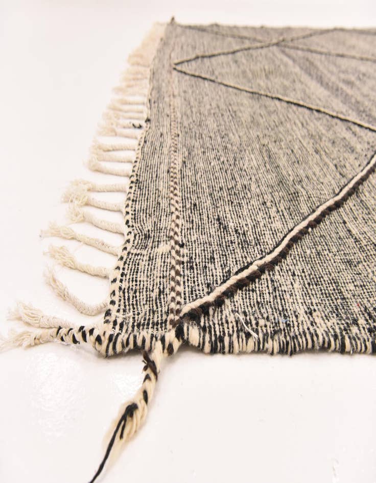 Detail image of 9' 5 x 13' 7 Hand Knotted Moroccan Wool Rug