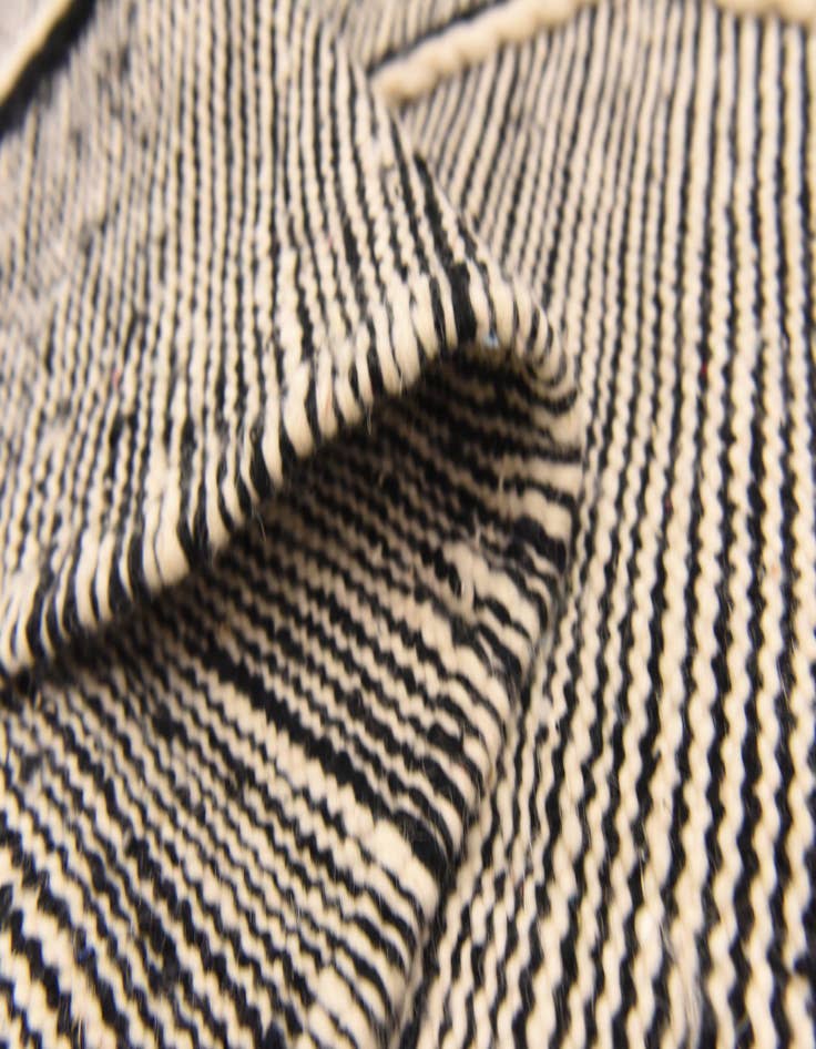 Detail image of  5' 2 x 8' 10  Hand Knotted Moroccan Wool Rug