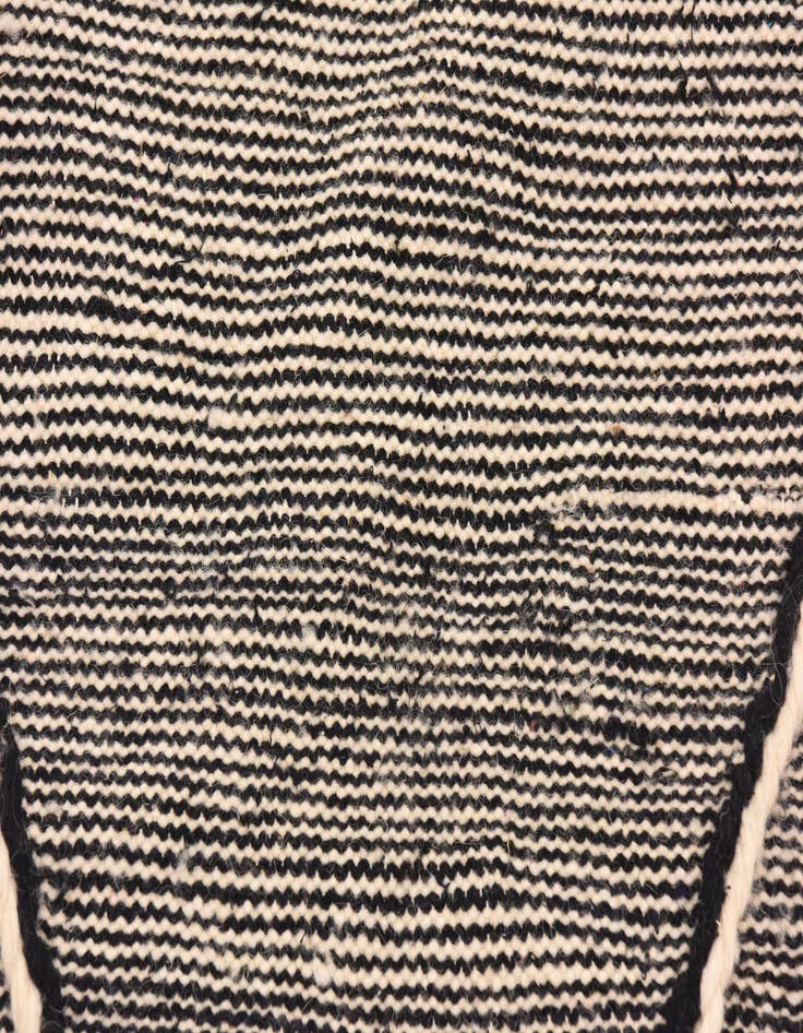 Detail image of  5' 2 x 8' 10  Hand Knotted Moroccan Wool Rug