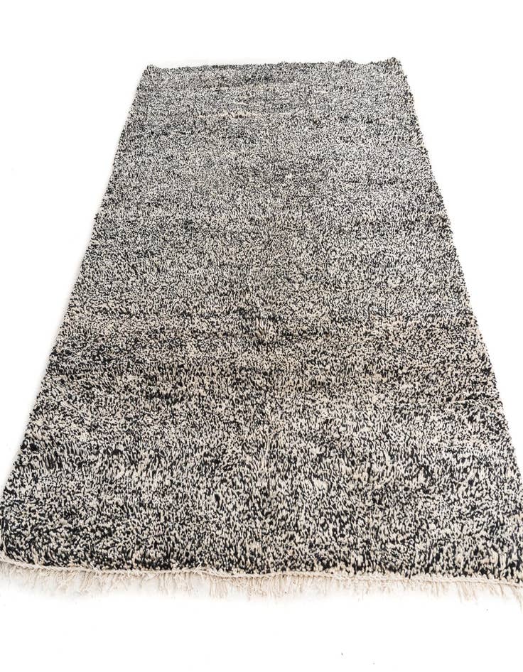 Detail image of  6' 8 x 8' 8  Hand Knotted Moroccan Wool Rug