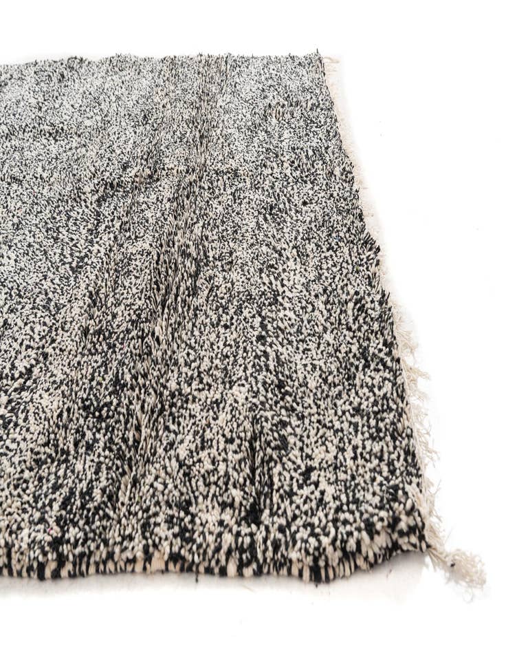 Detail image of  6' 8 x 8' 8  Hand Knotted Moroccan Wool Rug