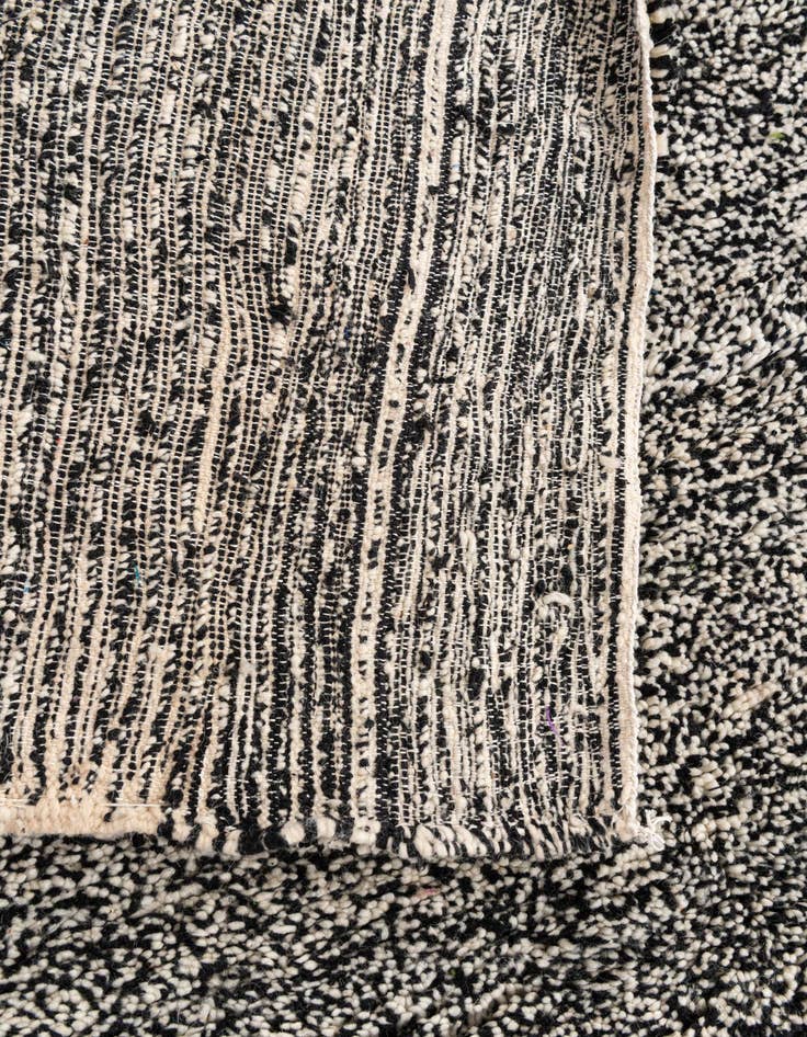 Detail image of  6' 8 x 8' 8  Hand Knotted Moroccan Wool Rug