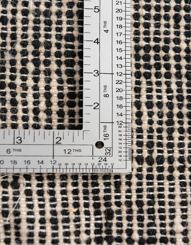 Detail image of  6' 9 x 9' 6  Hand Knotted Moroccan Wool Rug