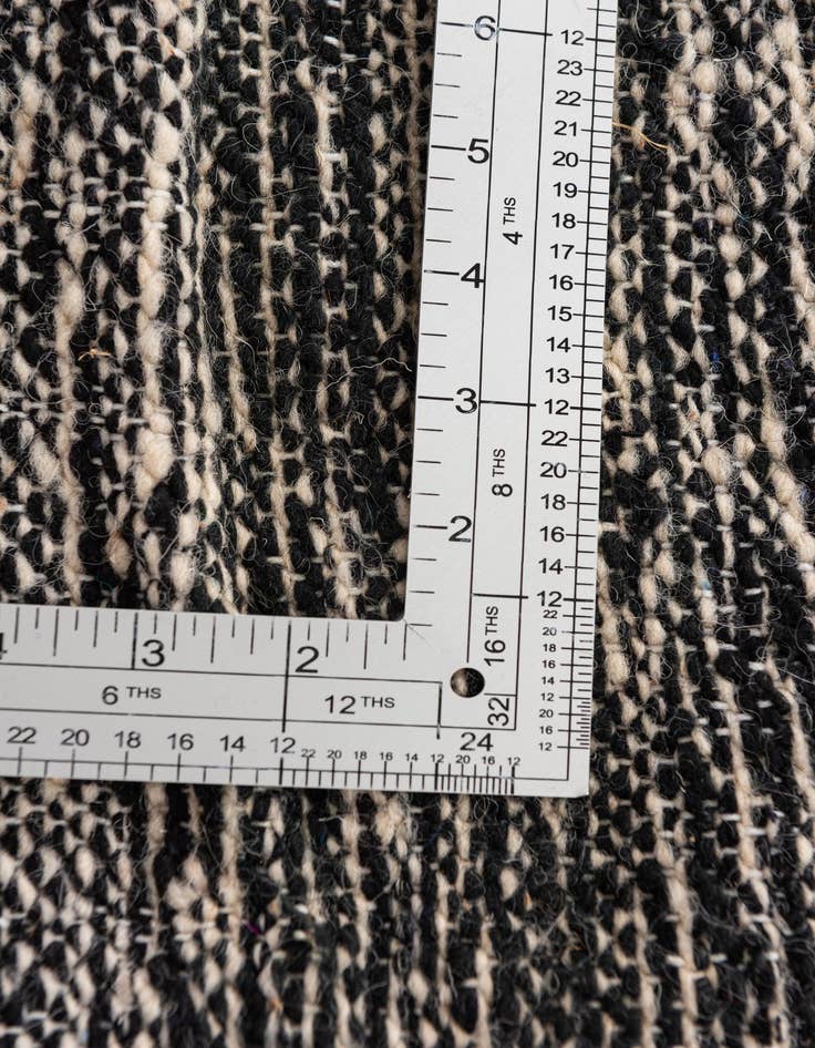 Detail image of  6' 7 x 9' 9  Hand Knotted Moroccan Wool Rug