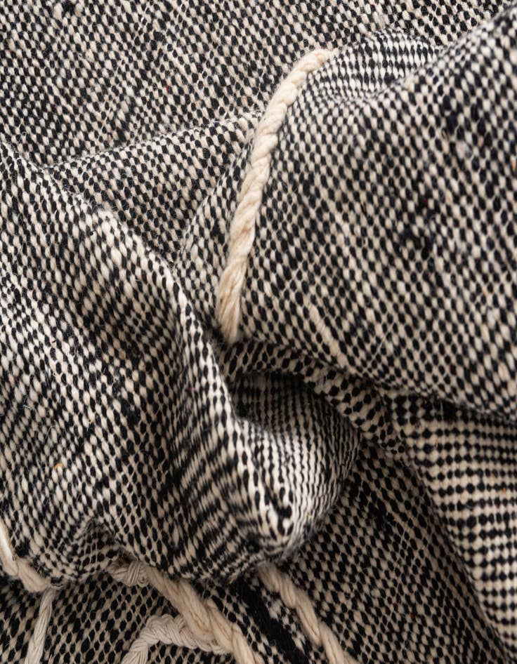 Detail image of  9' 10 x 12' 9  Hand Knotted Moroccan Wool Rug