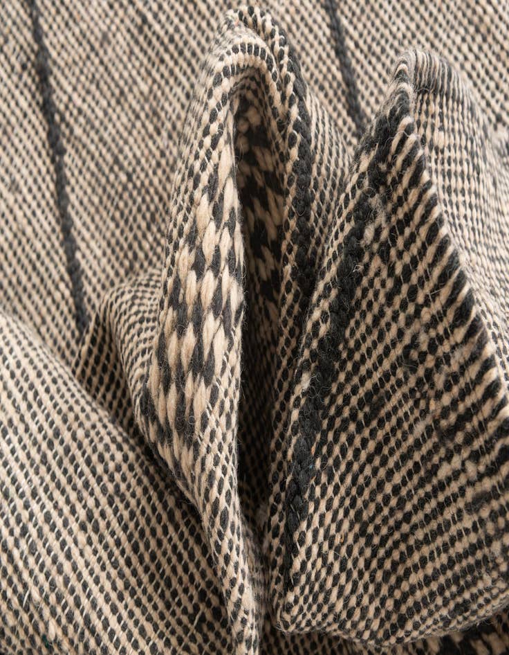 Detail image of  6' 7 x 9' 2  Hand Knotted Moroccan Wool Rug