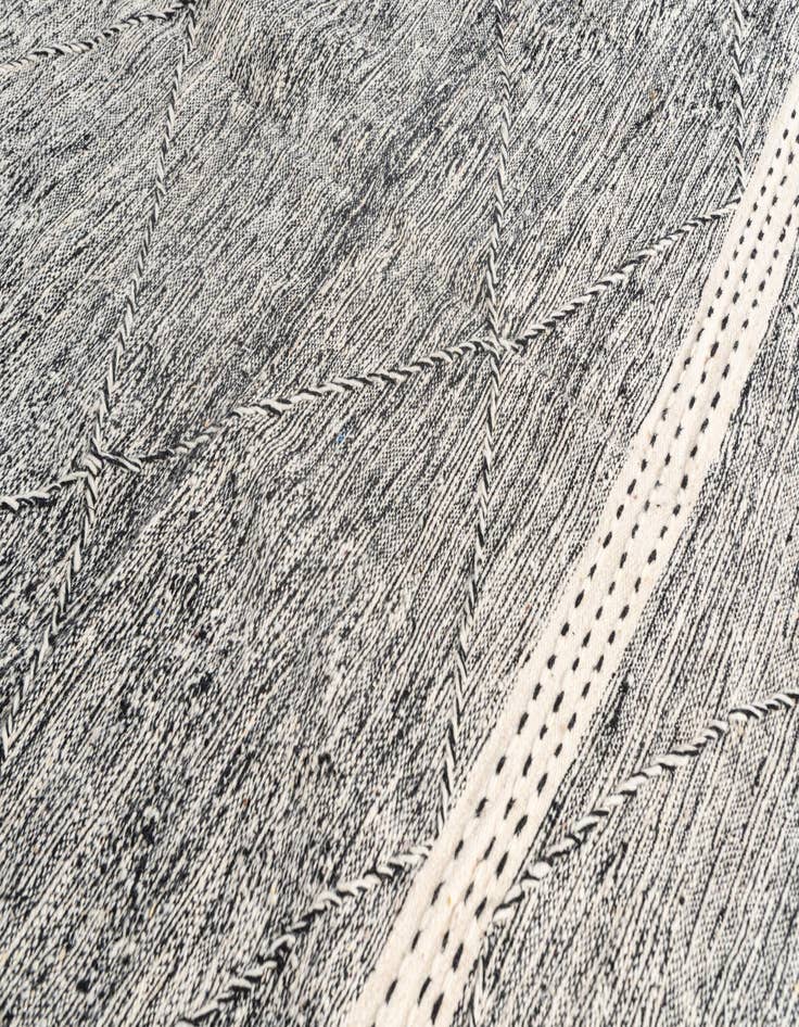 Detail image of  5' 10 x 9' 4  Hand Knotted Moroccan Wool Rug