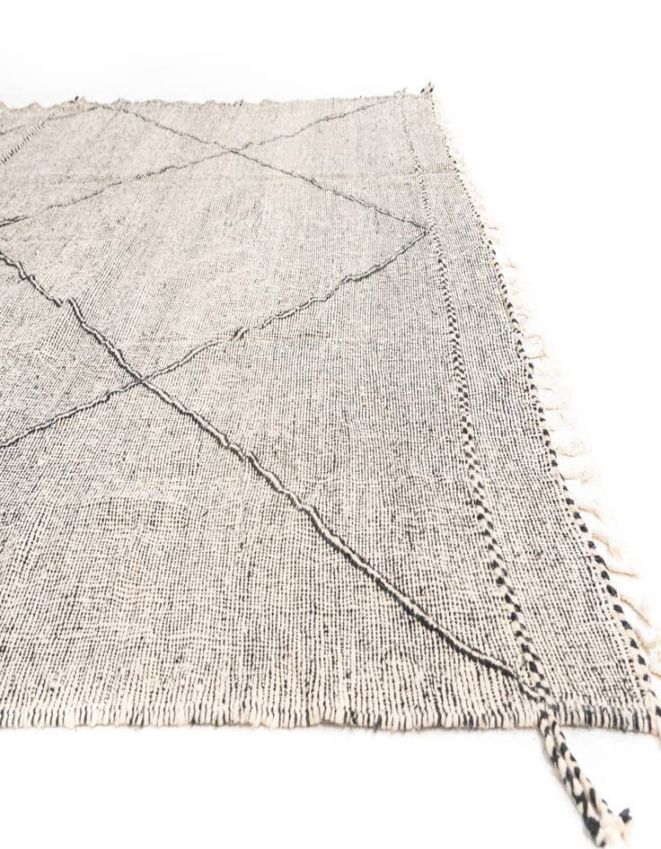 Detail image of  9' 5 x 13'  Hand Knotted Moroccan Wool Rug