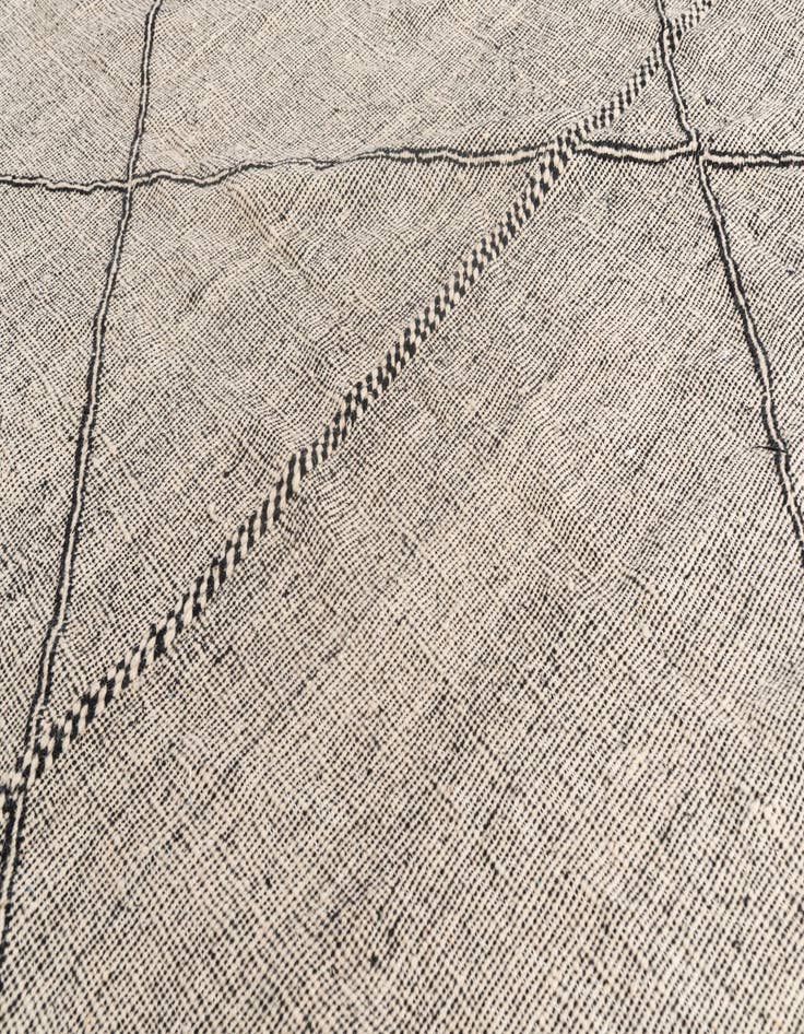 Detail image of  9' 5 x 13'  Hand Knotted Moroccan Wool Rug