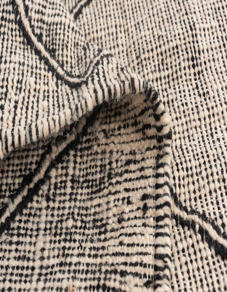 Detail image of  9' 5 x 13'  Hand Knotted Moroccan Wool Rug