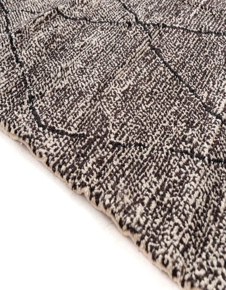 Detail image of  6' 7 x 9' 7  Hand Knotted Moroccan Wool Rug