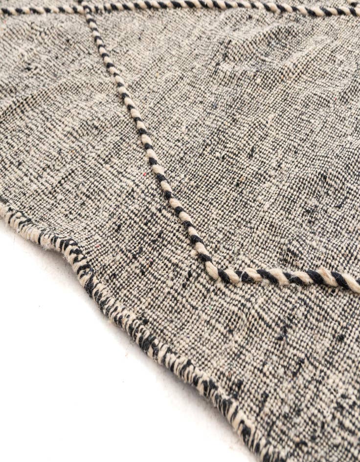 Detail image of  5' 2 x 8' 5  Hand Knotted Moroccan Wool Rug