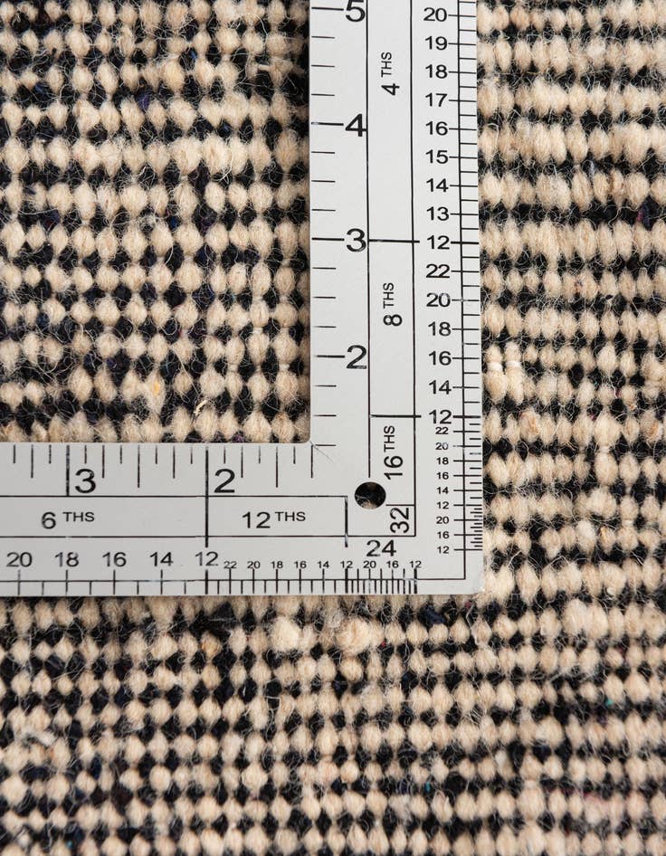 Detail image of  5' 2 x 8' 5  Hand Knotted Moroccan Wool Rug