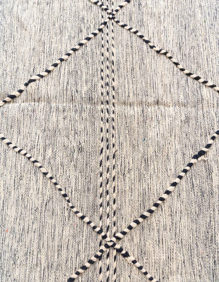 Detail image of  9' x 12' 10  Hand Knotted Moroccan Wool Rug
