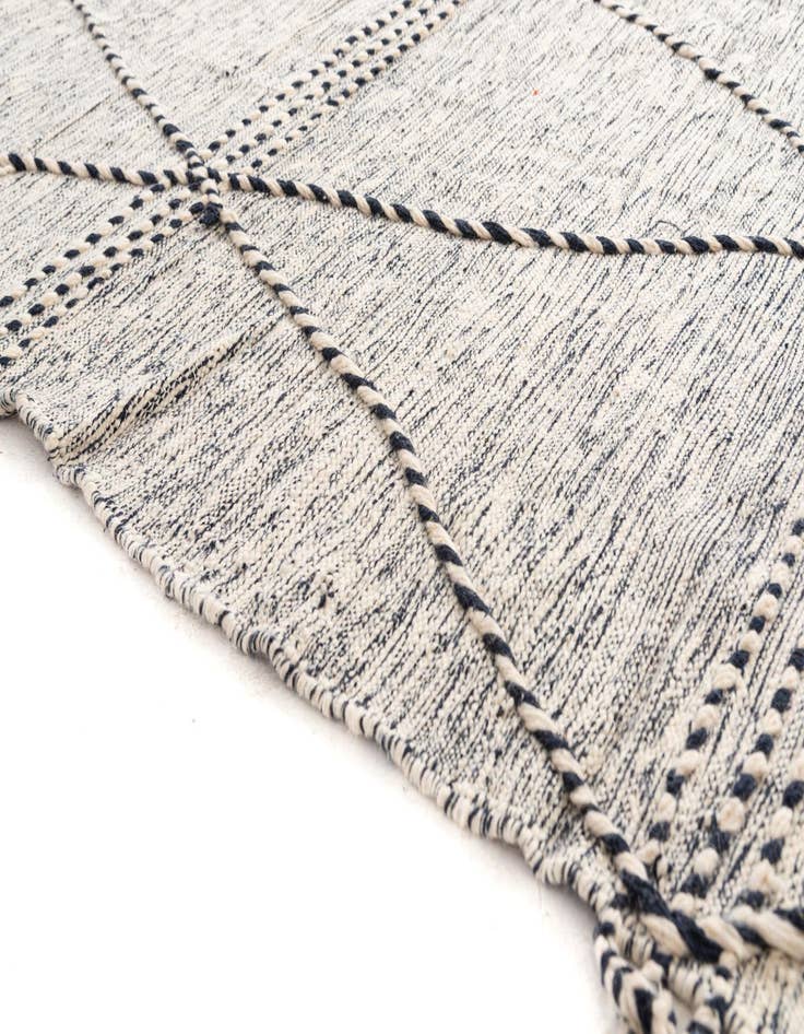 Detail image of  9' x 12' 10  Hand Knotted Moroccan Wool Rug