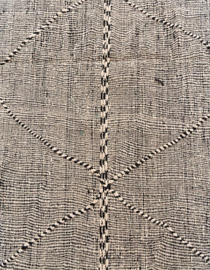 Detail image of  9' x 13' 3  Hand Knotted Moroccan Wool Rug