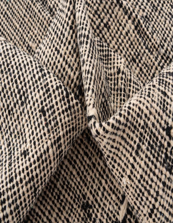 Detail image of  9' x 13' 3  Hand Knotted Moroccan Wool Rug