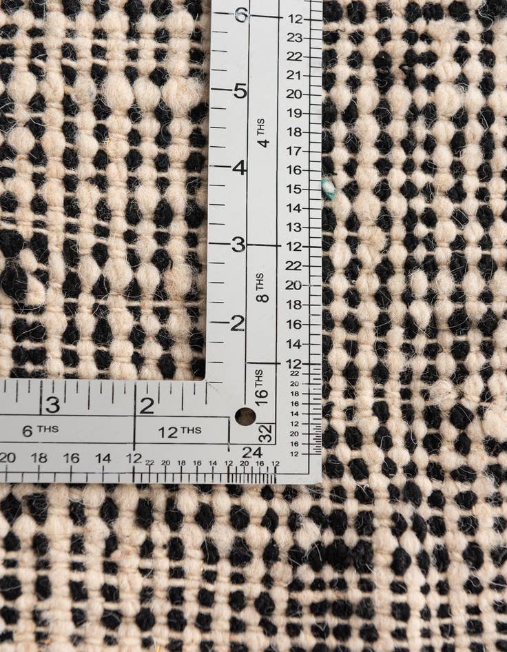 Detail image of  9' x 13' 3  Hand Knotted Moroccan Wool Rug